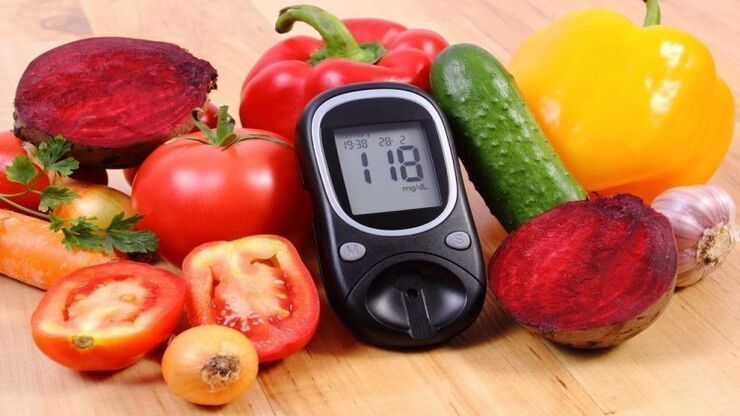 Groenten voor diabetes